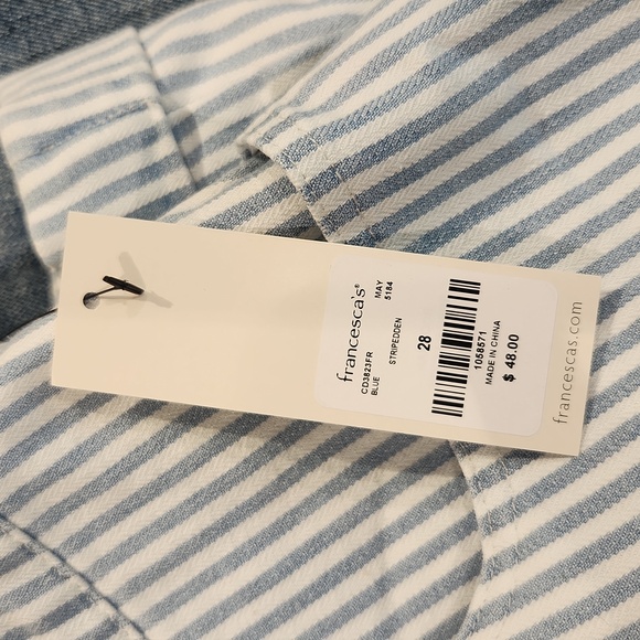 NWT - Seersucker Shorts (size 6) - Picture 2 of 6